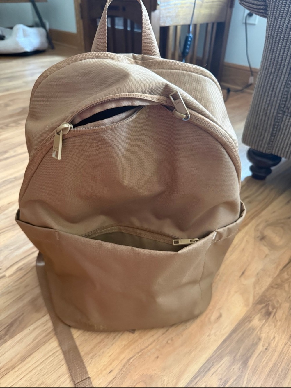BEIS Backpack in Tan - Simple Everyday Pack